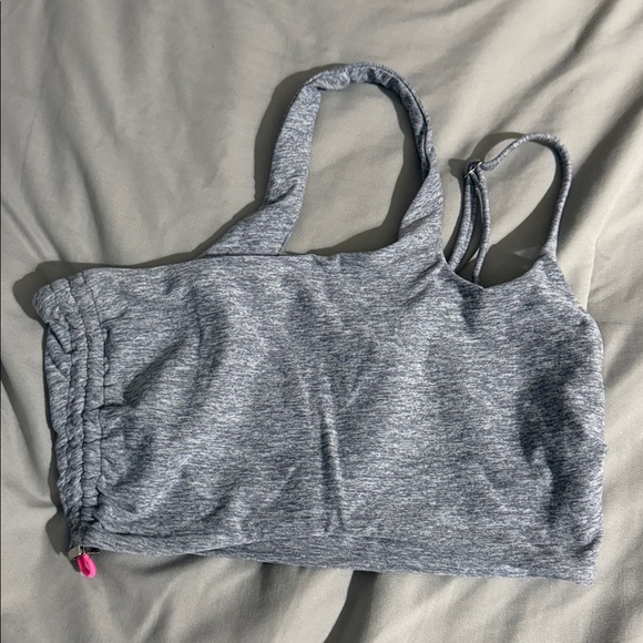 Bombshell Sportswear Gray Sports Bra - Picture 1 of 2